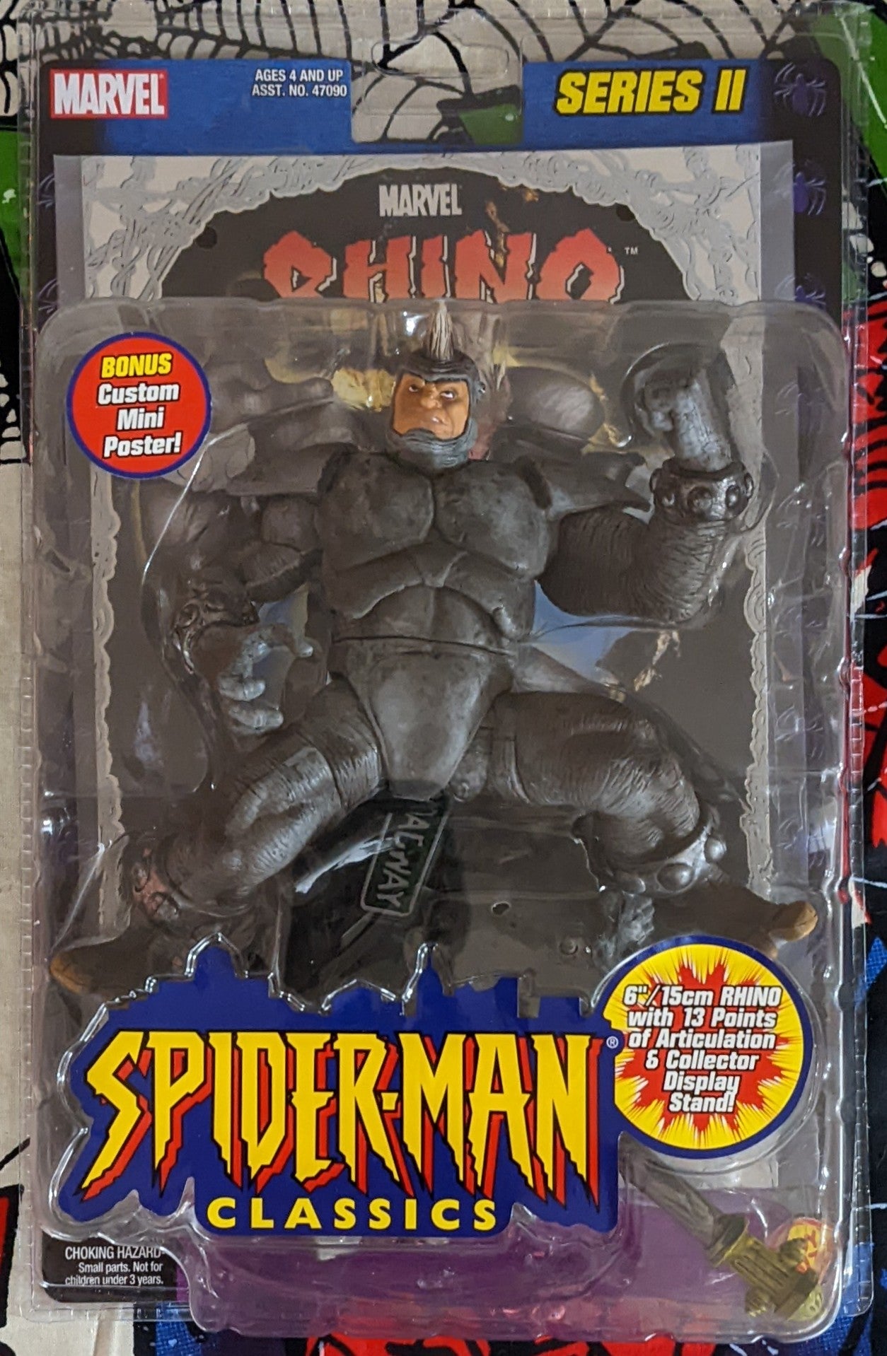 2001 Toybiz Spider-Man Classics (Vintage) - Rhino