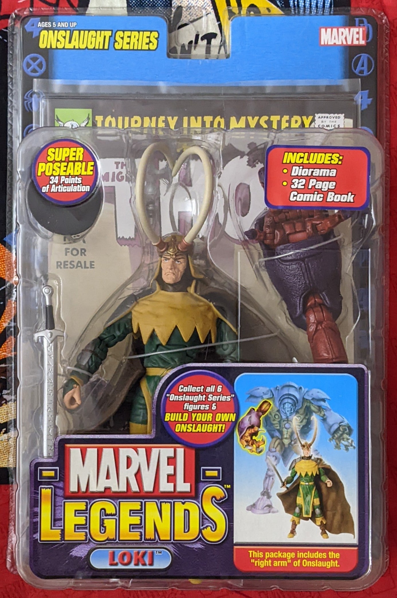 2006 Toybiz Marvel Legends (Vintage) - Loki