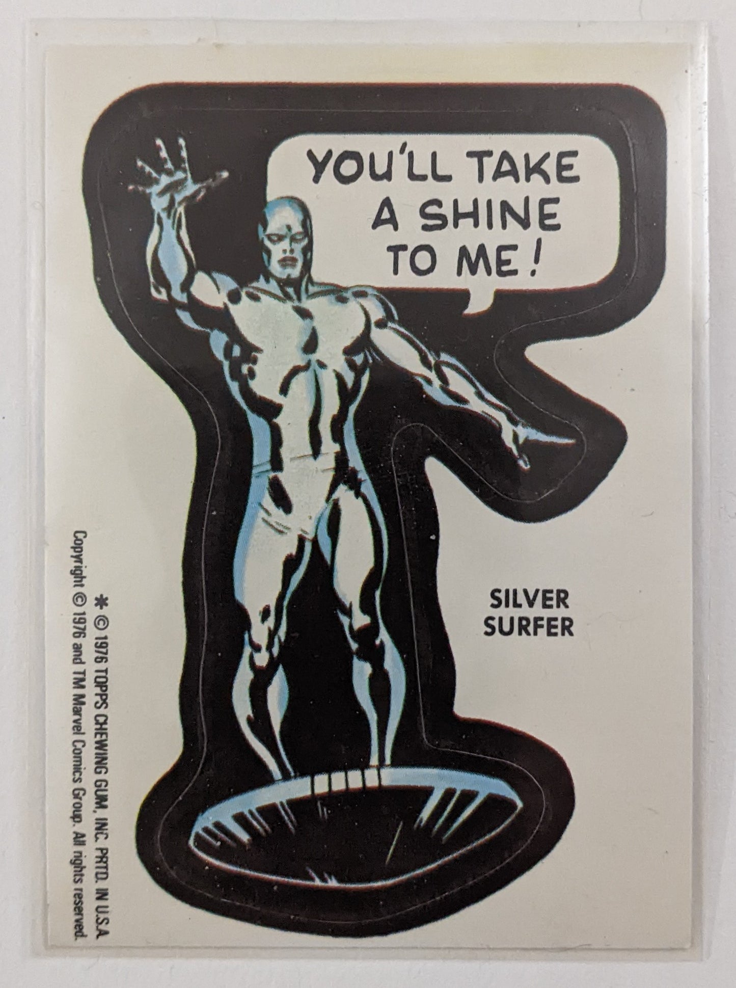 1976 Topps Marvel Super Heroes - Silver Surfer