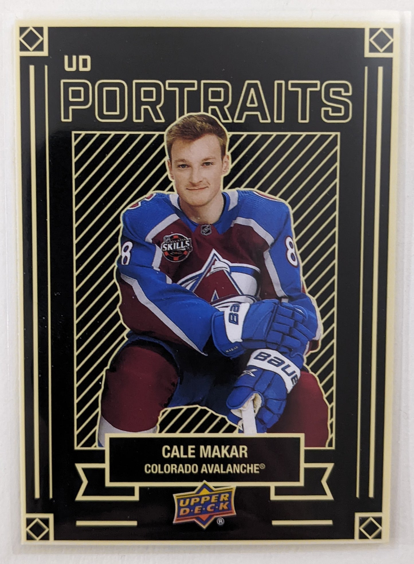 2022-23 Upper Deck Series 1 UD Portraits - Cale Makar #P-15