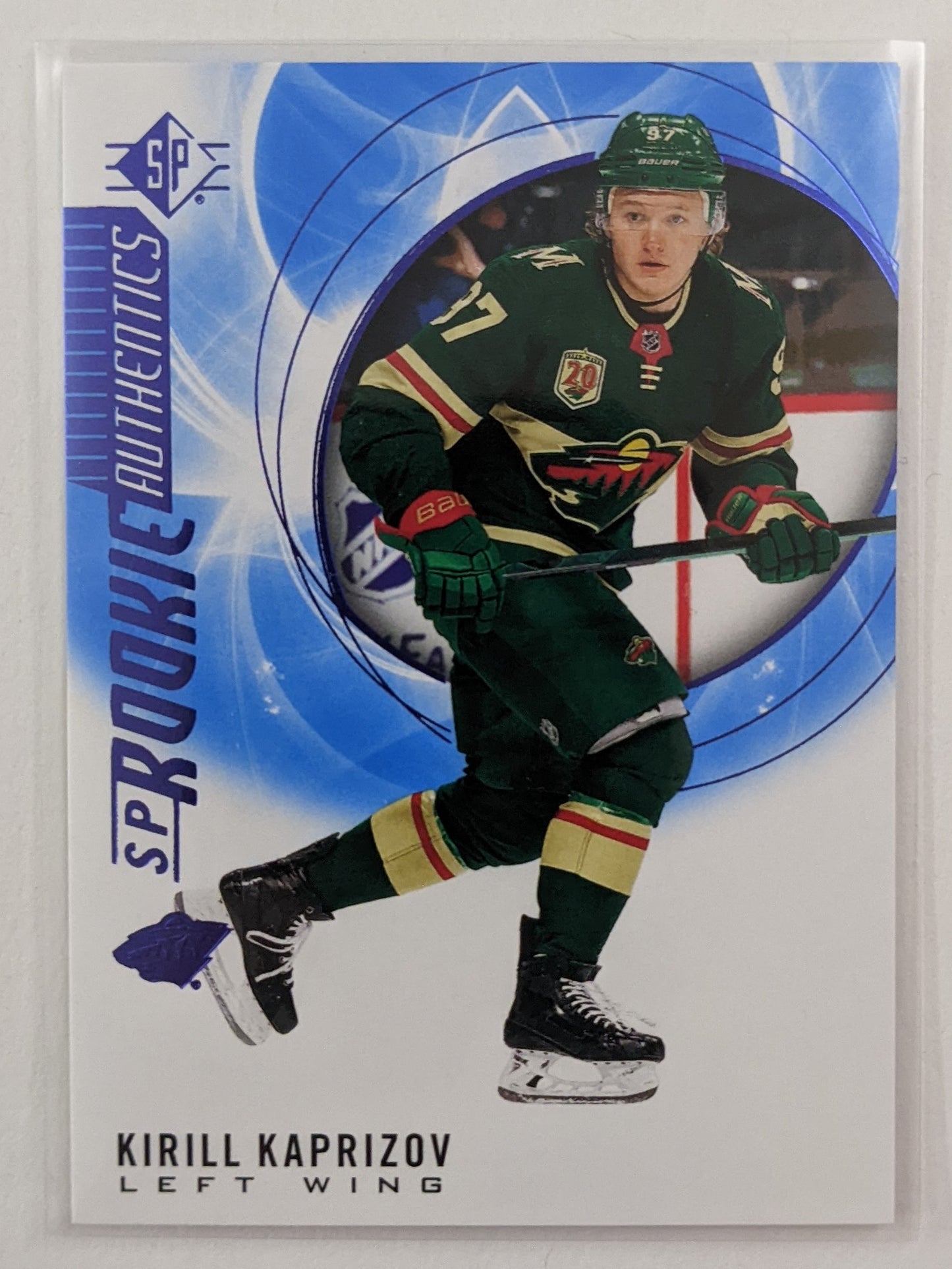 2020-21 UD SP Rookie Authentics - Kirill Kaprizov RC #129