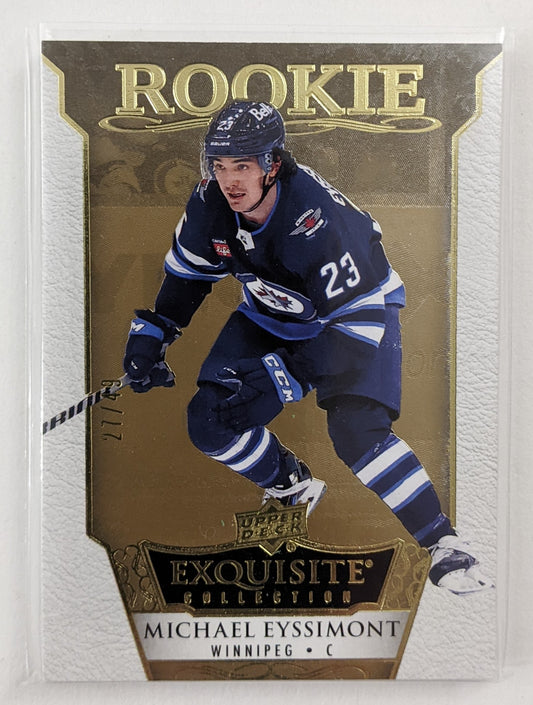 2022-23 UD Clear Cut Exquisite Collection - Michael Eyssimont RC #R-29 (27/49)