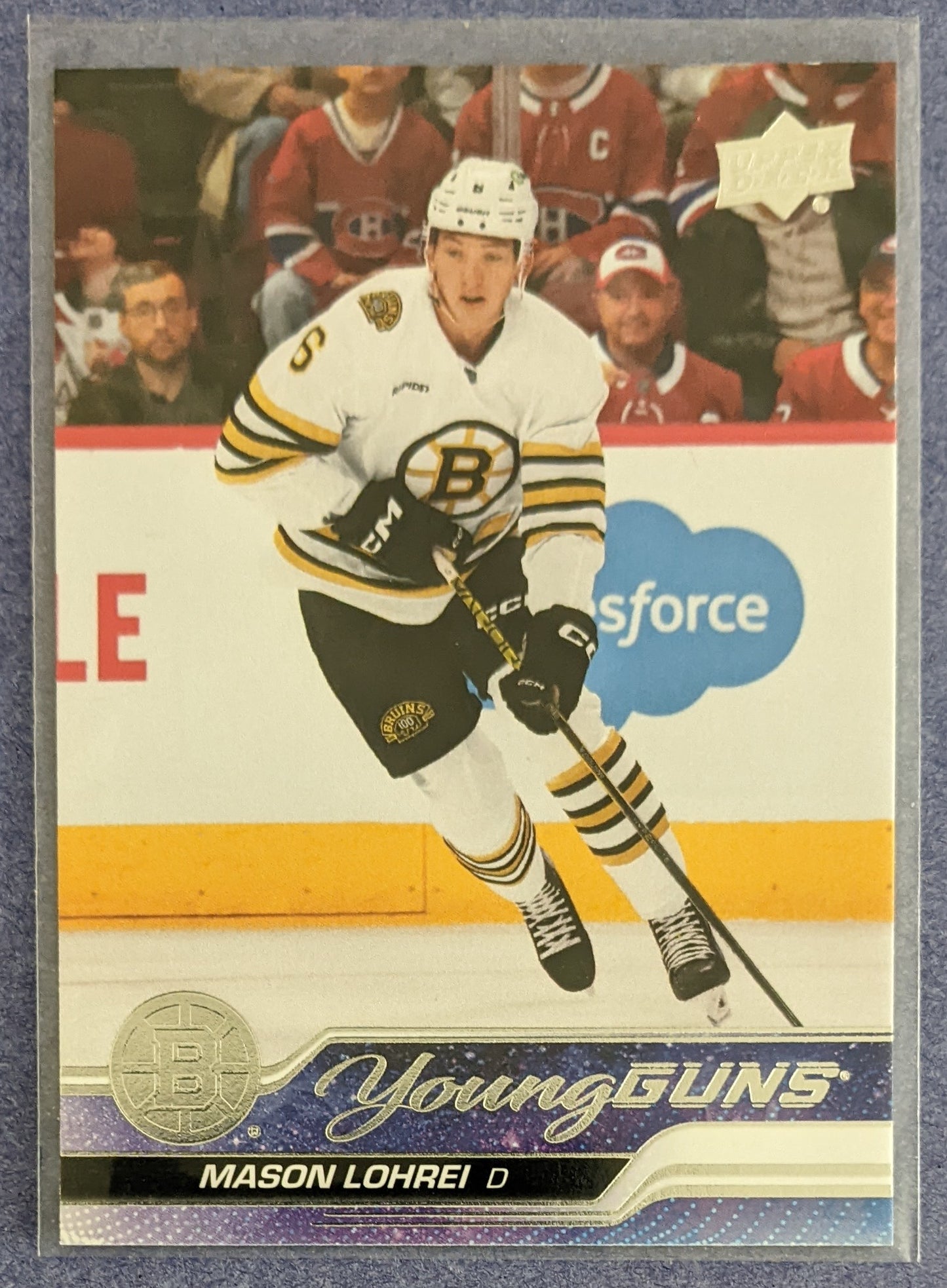 2023-24 Upper Deck Series 2 - Mason Lohrei Young Guns RC #497