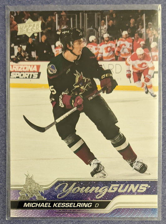 2023-24 Upper Deck Series 2 - Michael Kesselring Young Guns RC #481