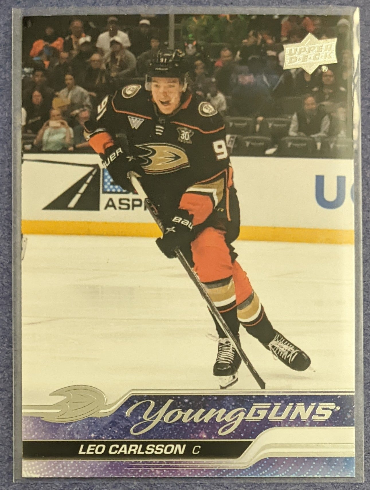 2023-24 Upper Deck Series 2 - Leo Carlsson Young Guns RC #468