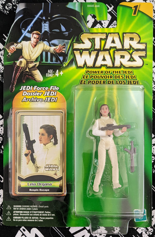 2000 Star Wars Power Of The Jedi (Vintage) - Leia Organa (Bespin Escape)