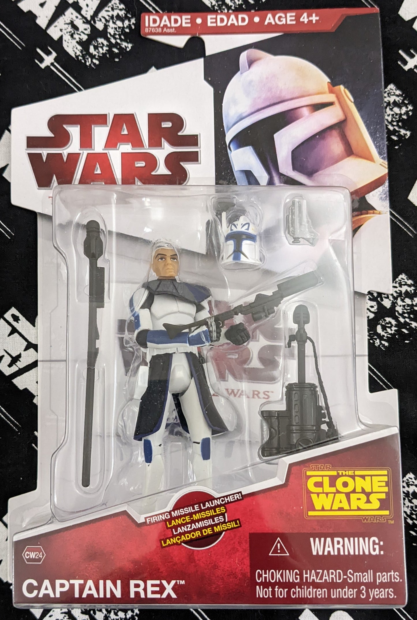 2009 Hasbro Star Wars The Clone Wars (Vintage) - Captain Rex CW24