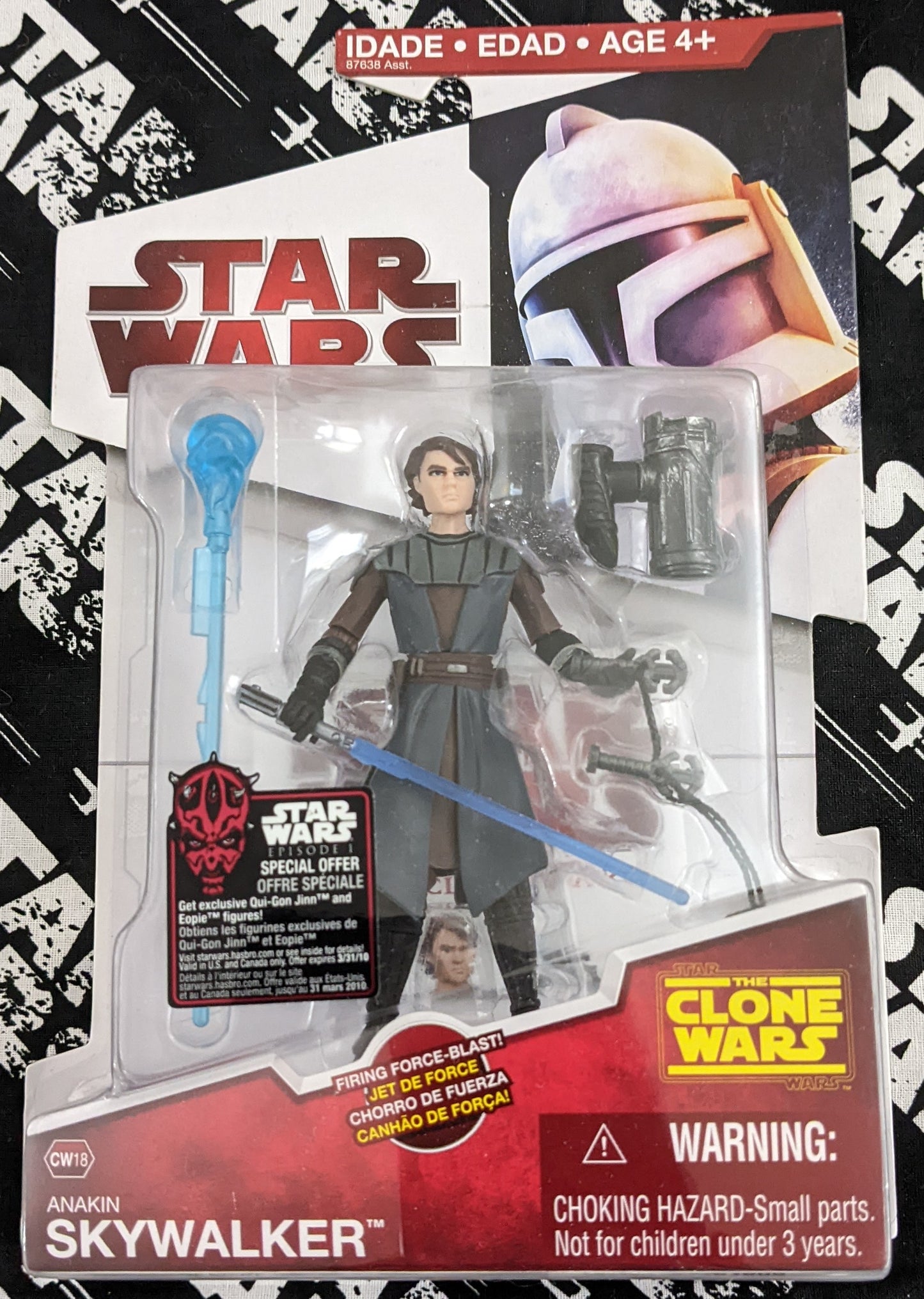 2009 Hasbro Star Wars The Clone Wars (Vintage) - Anakin Skywalker CW18