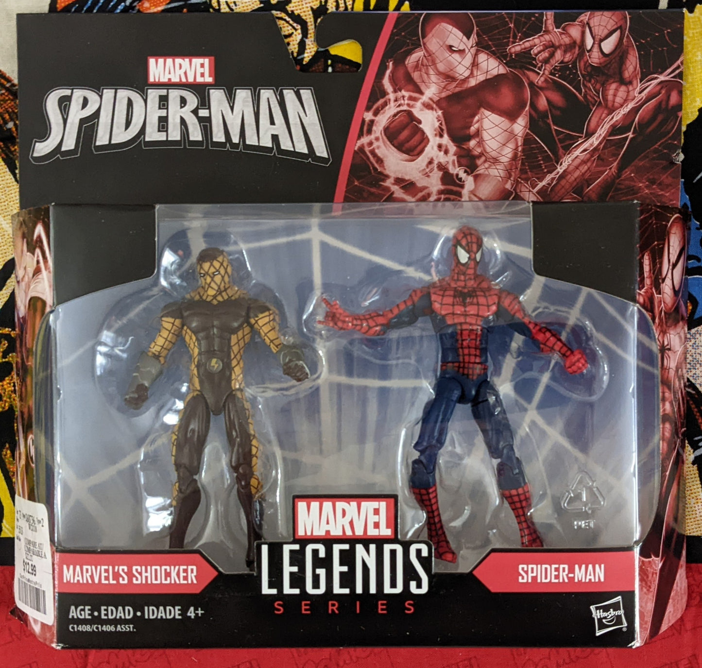 2016 Marvel Legends Series Spiderman - Shocker & Spiderman