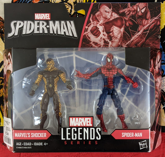 2016 Marvel Legends Series Spiderman - Shocker & Spiderman