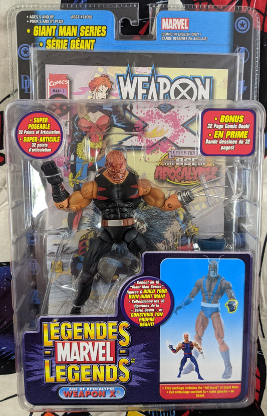 2006 Toybiz Marvel Legends (Vintage) - Age Of Apocalypse Weapon X