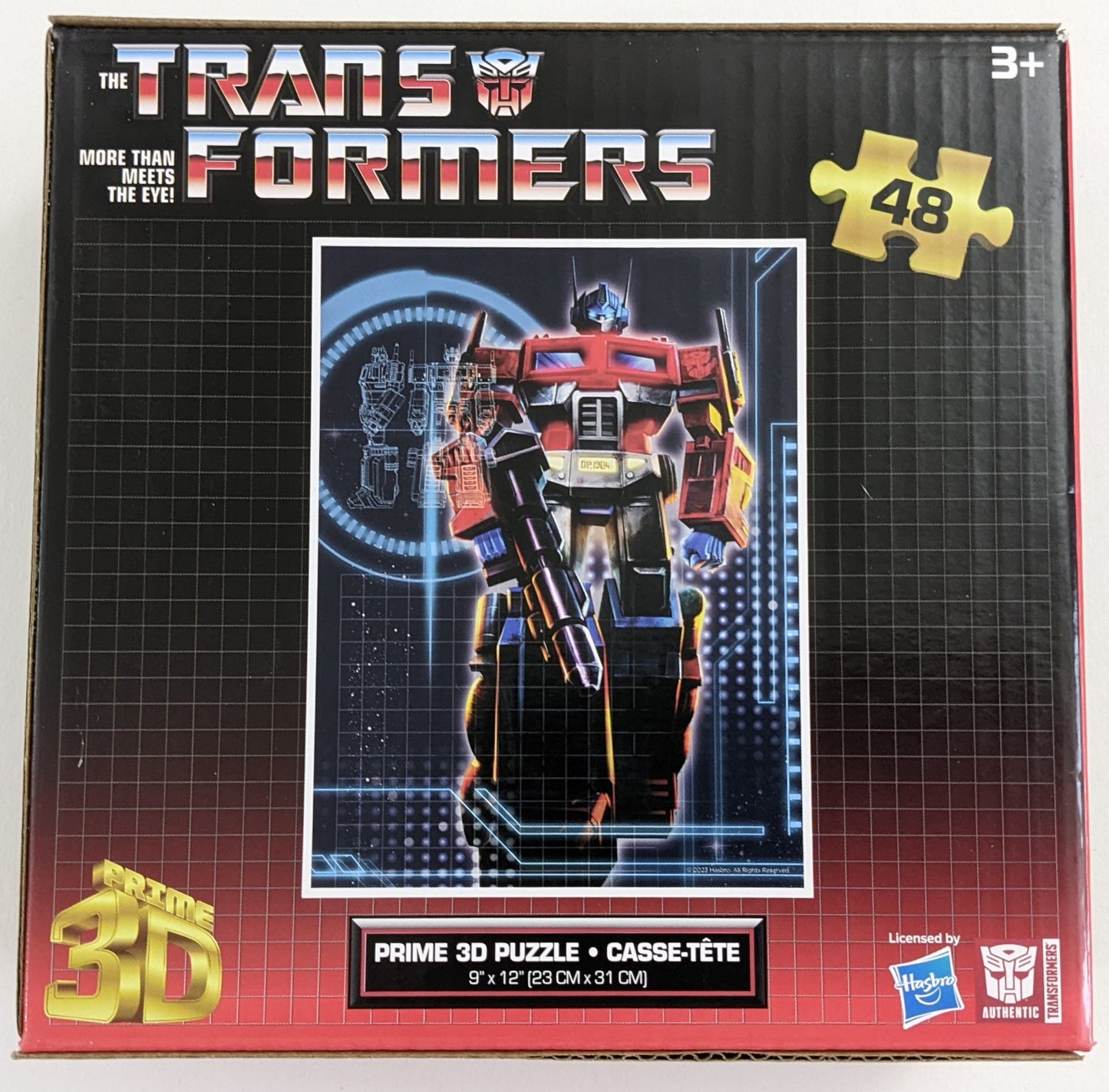 Prime 3D  The Transformers Puzzle (48 pieces)