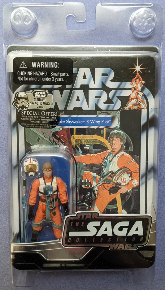 2006 Star Wars The Saga Collection (Vintage) - Luke Skywalker X-Wing Pilot