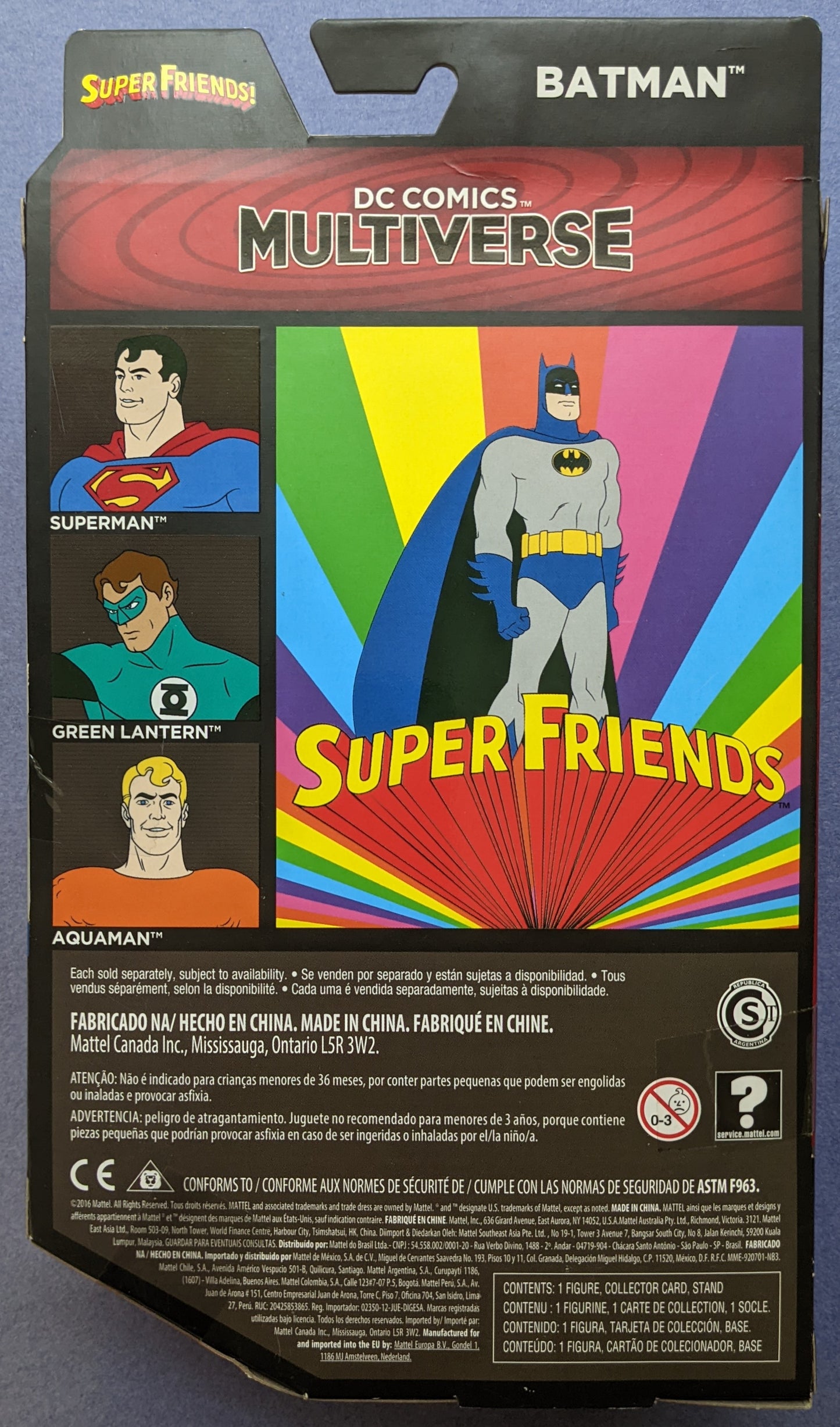 2016 Mattel DC Comics Multiverse Superfriends (Vintage) - Batman