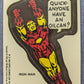 1976 Topps Marvel Super Heroes - Iron Man