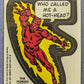 1976 Topps Marvel Super Heroes - The Human Torch