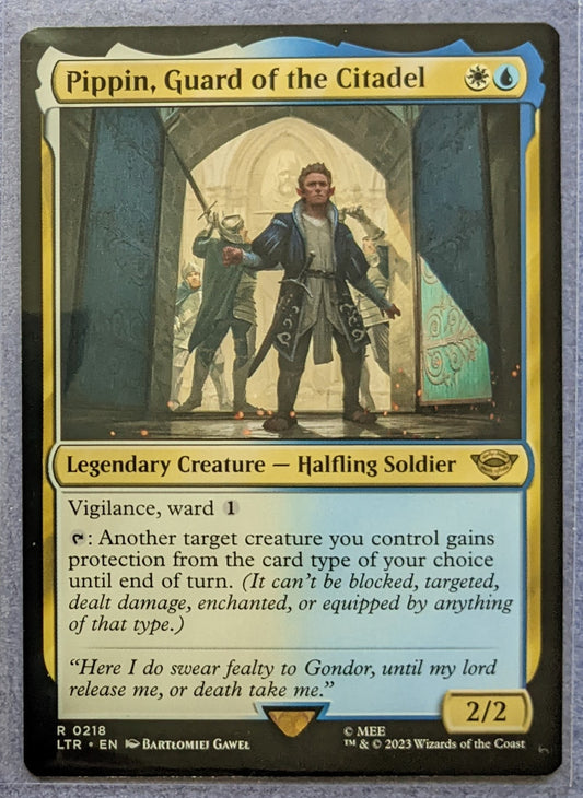 2023 Magic The Gathering LOTR Tales Of Middle Earth - Pippen, Guard Of The Citadel