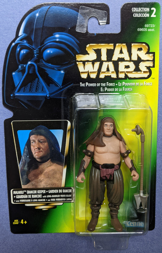 1997 Hasbro Star Wars Power Of The Force (Vintage) - Malakili (Rancor Keeper)