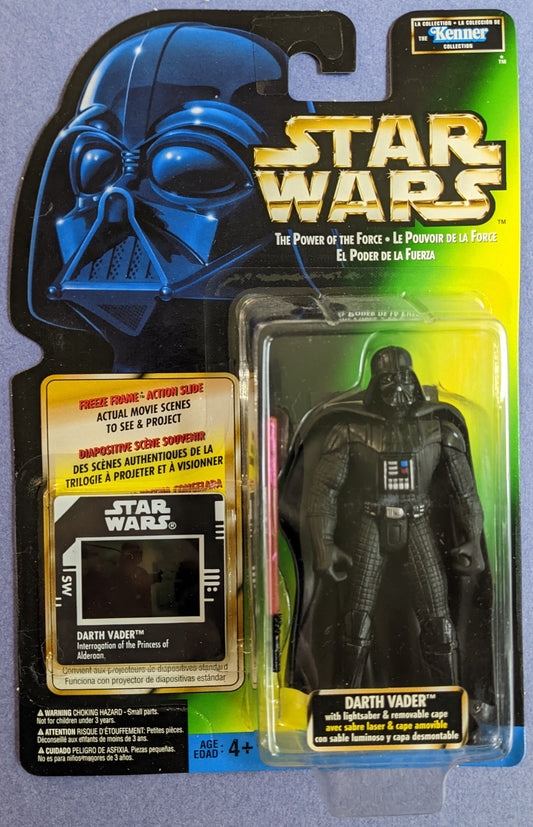 1997 Hasbro Star Wars Power Of The Force (Vintage) - Darth Vader (Freeze Frame)