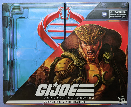 G.I. Joe Classified Series - Serpentor & Air Chariot