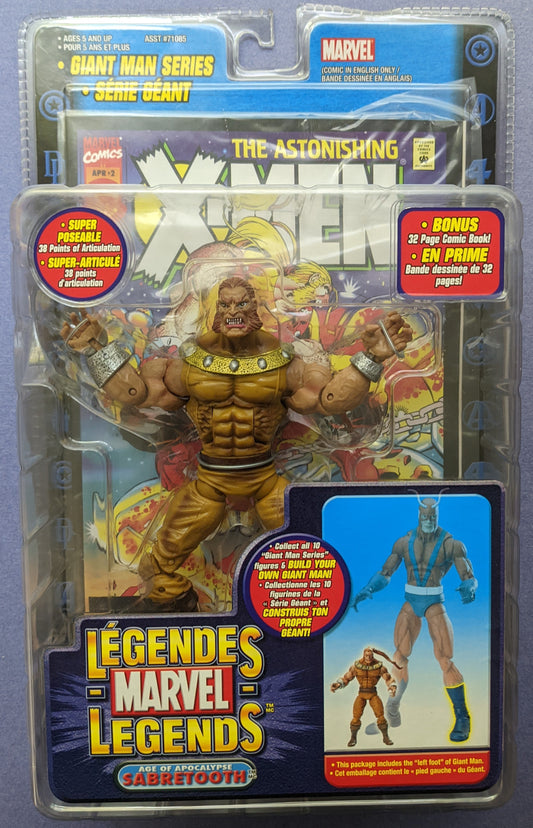 2006 Toybiz Marvel Legends (Vintage) - Age Of Apocalypse Sabretooth