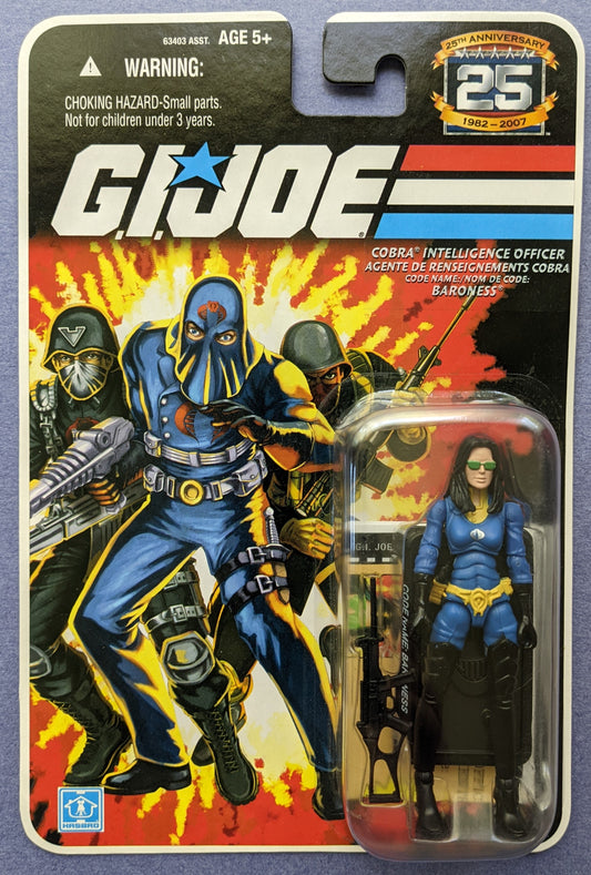 2007 Hasbro G.I. Joe 25th Anniversary (Vintage) - Baroness