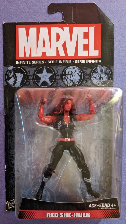 2013 Hasbro Marvel Infinite Series (Vintage) - Red She-Hulk