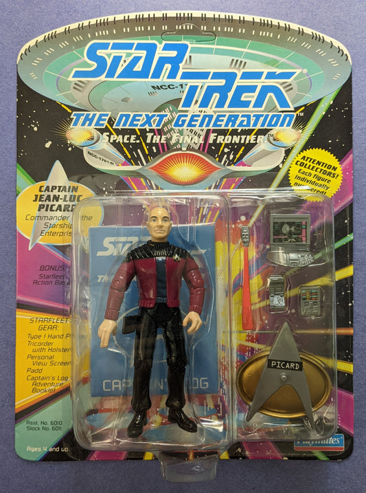 1992 Playmates Star Trek The Next Generation (Vintage) - Captain Jean-Luc Picard