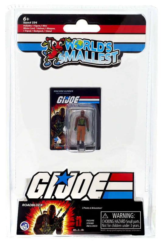 2021 World's Smallest Action Micro Figures - G.I. Joe Roadblock