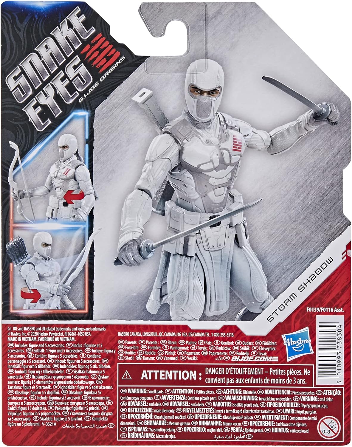 2021 Hasbro Snake Eyes: G.I. Joe Origins - Storm Shadow