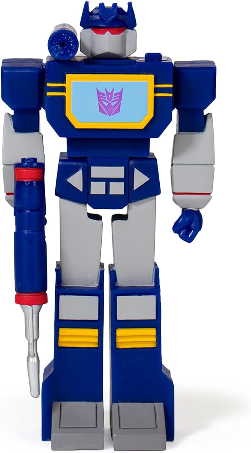 Super7 ReAction Transformers - Soundwave