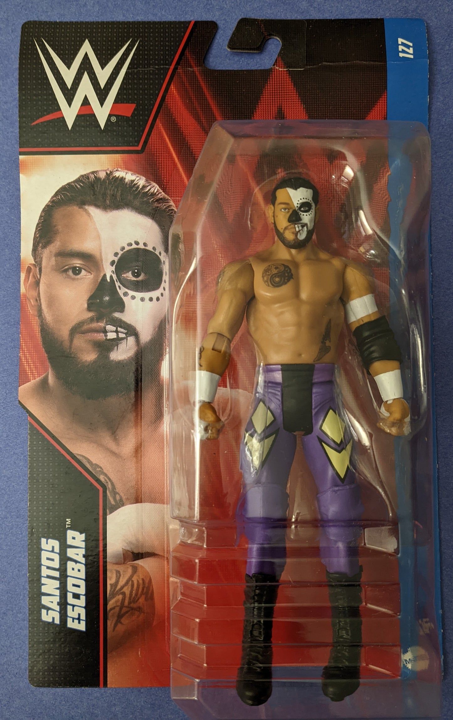 Mattel - WWE Series 127 Action Figure - Santos Escobar