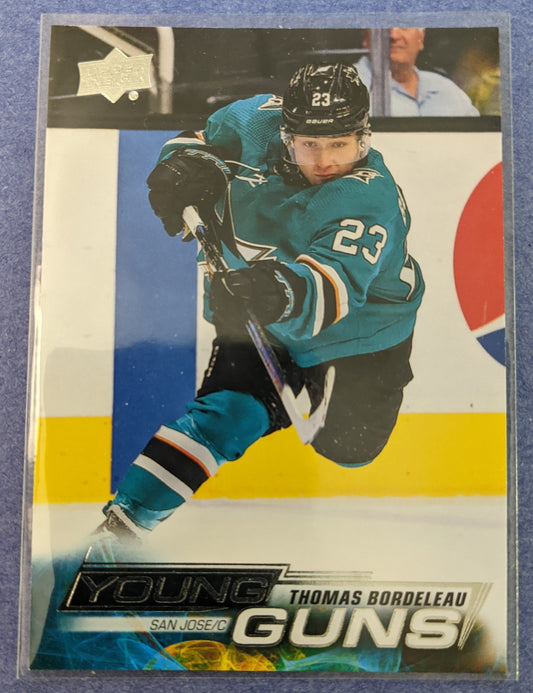 2022-23 Upper Deck Series 1 - Thomas Bordeleau Young Guns RC #210