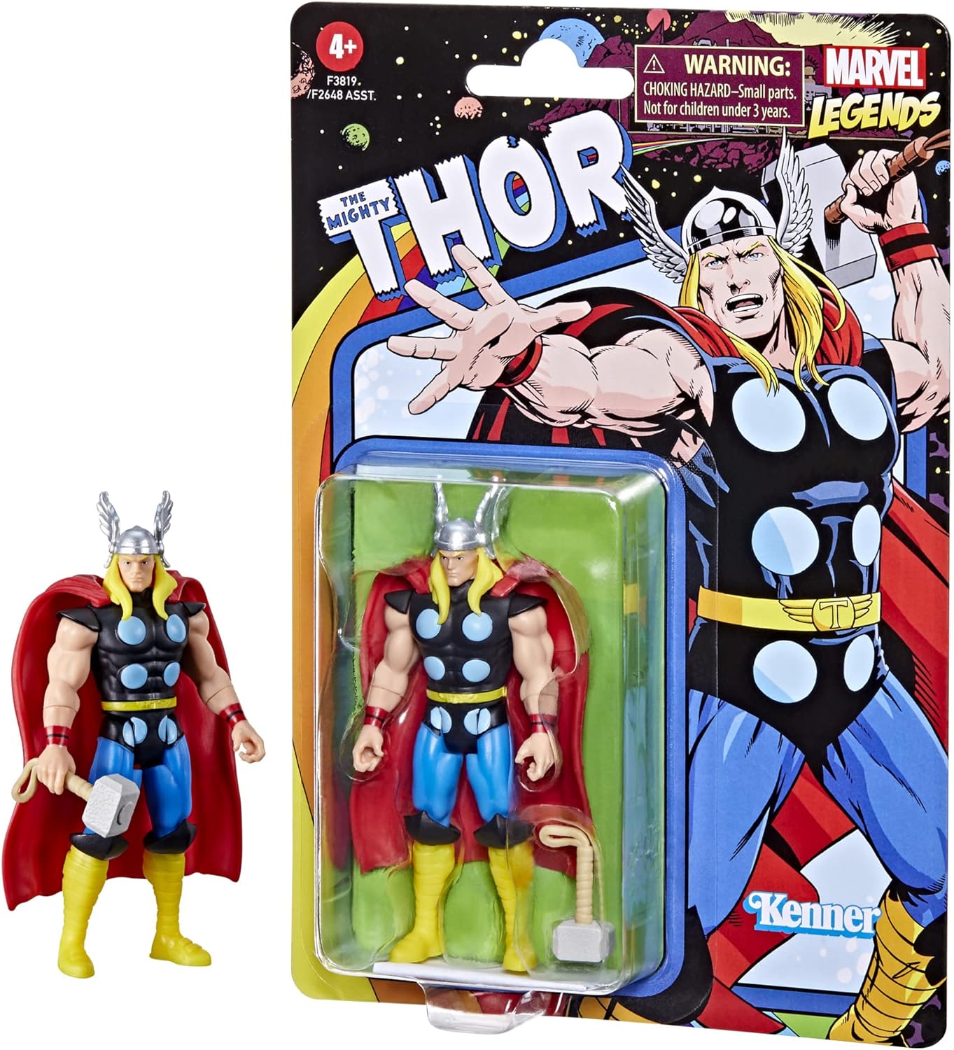 Hasbro Marvel Legends 3.75" Retro Action Figure - Thor