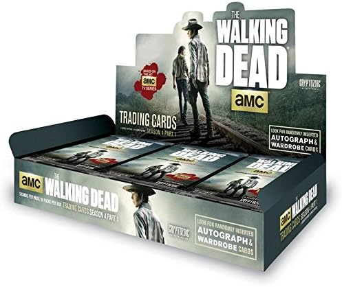 2016 Cryptozoic The Walking Dead Season 4 Part 1 - Factory Sealed Trading Cards Box