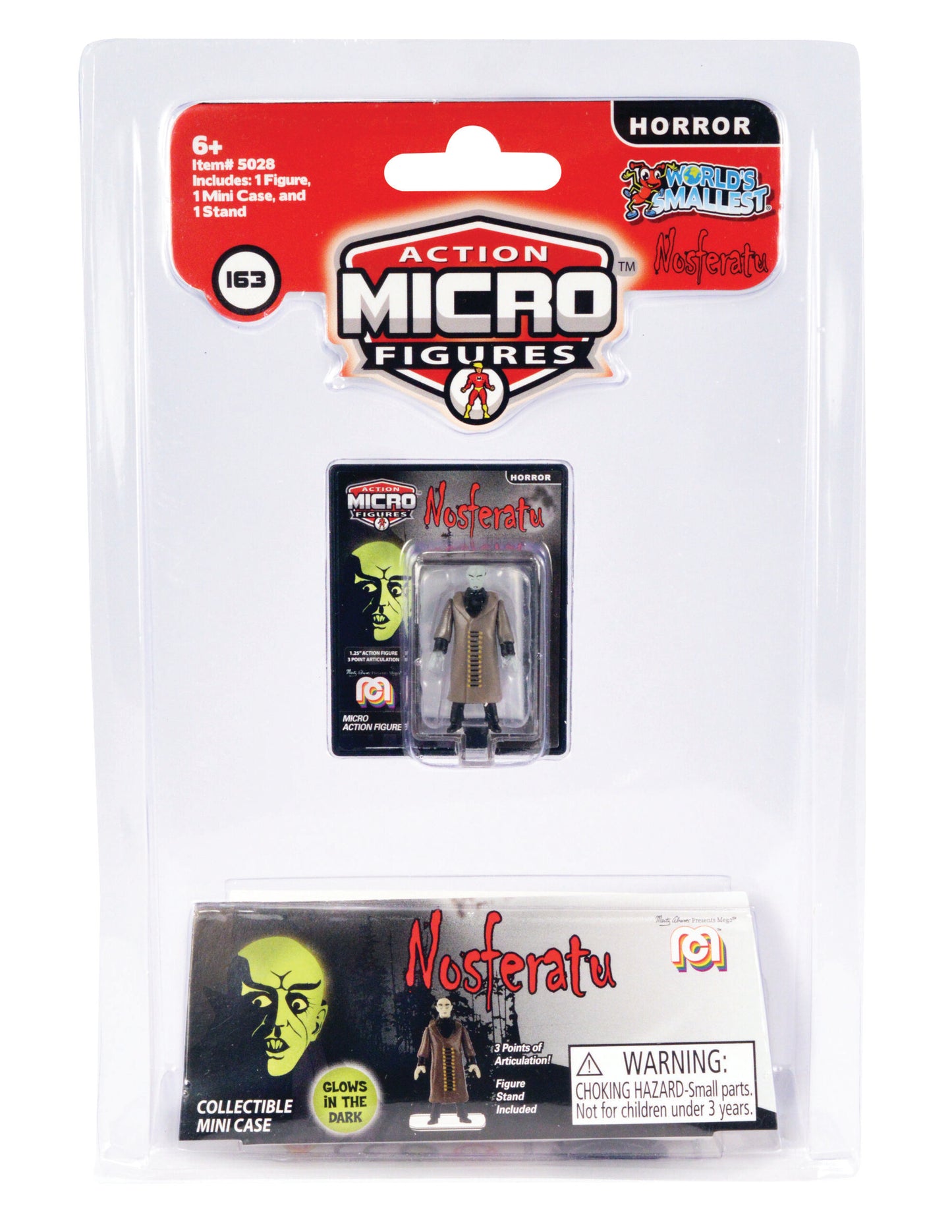 World's Smallest Micro Figures Mego Horror - Nosferatu