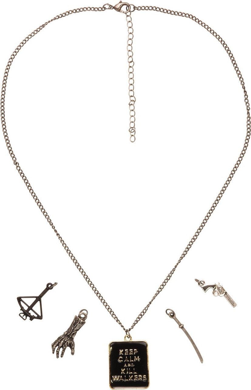 AMC's 'The Walking Dead' Multi Charm Necklace