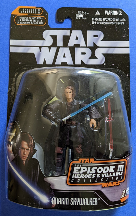 2006 Hasbro Star Wars Episode III Heroes & Villains (Vintage) - Anakin Skywalker