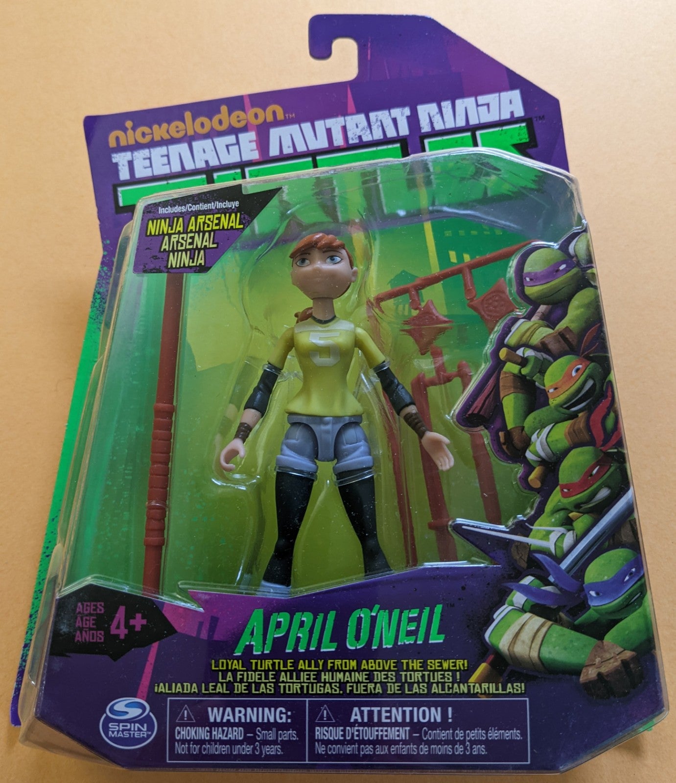 2012 Spinmaster Teenage Mutant Ninja Turtles (Vintage) - April O'Neil