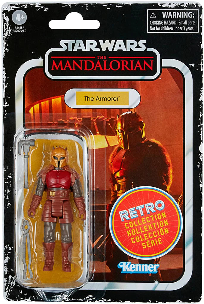 Hasbro Star Wars The Mandalorian Retro Action Figure - The Armorer