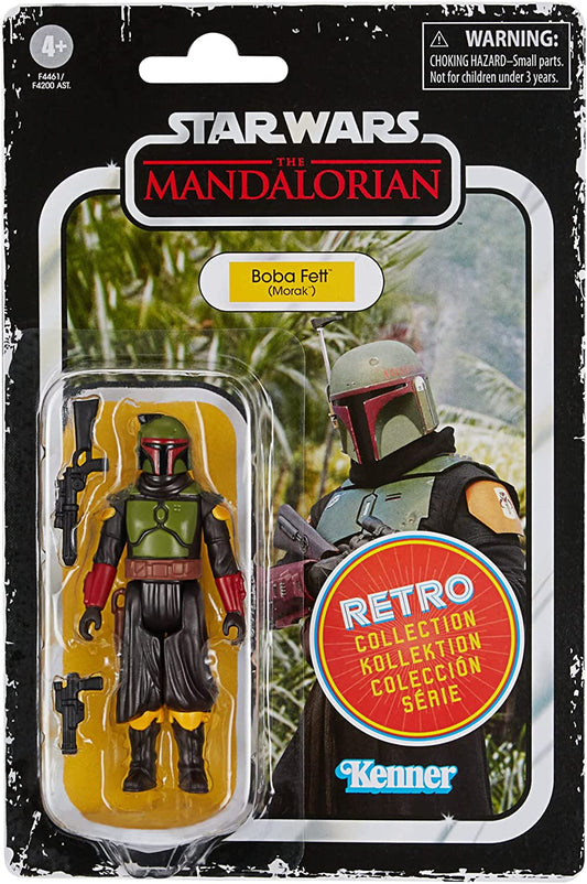 Hasbro Star Wars The Mandalorian Retro Action Figure - Boba Fett (Morak)