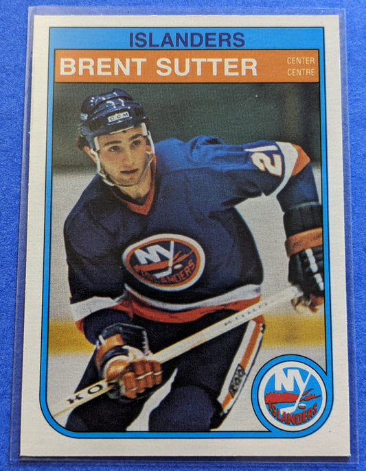 1982-83 O-Pee-Chee - Brent Sutter RC #216