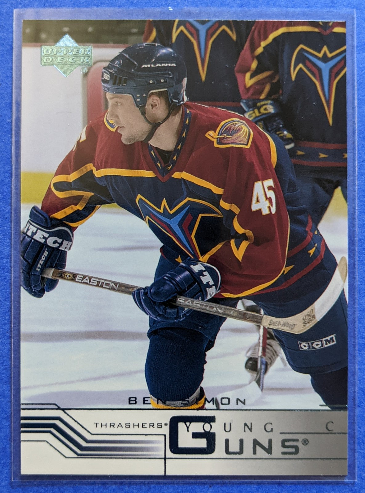 2001-02 Upper Deck - Ben Simon Young Guns RC #420