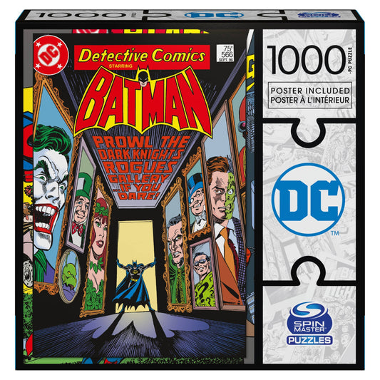 Spinmaster DC 1000-Piece Jigsaw Puzzle - Detective Comics #566 Comic Book Art