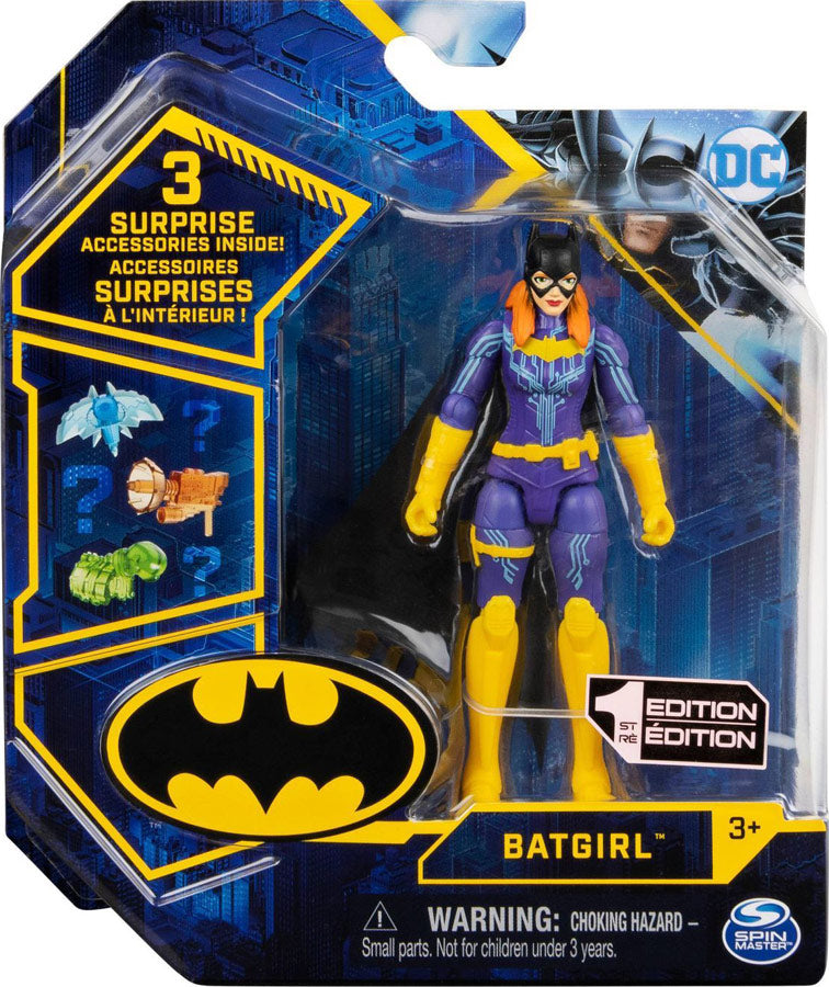 Spinmaster Batman 4" Action Figures - Batgirl (1st Edition)