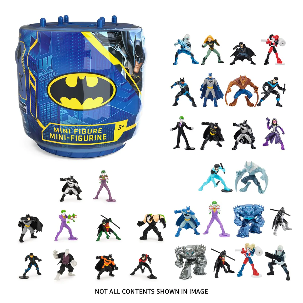 Batman 2" Action Figure Mystery Mini Box