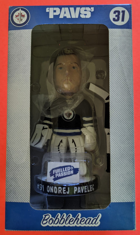 2013 Winnipeg Jets 7" Bobblehead (Vintage) - Ondrej Pavelec #31