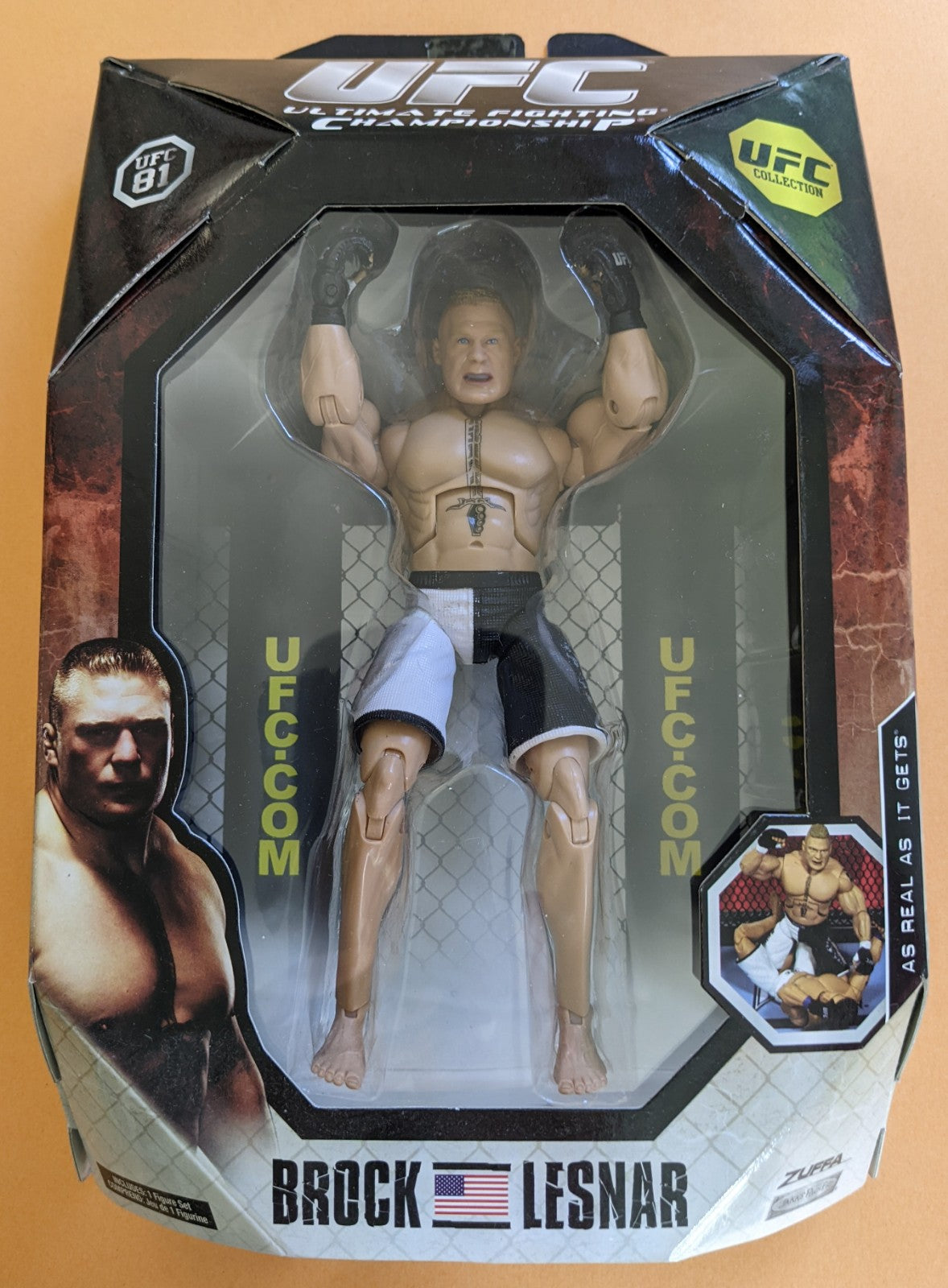 2009 Jakks Pacific (Vintage) - Brock Lesnar UFC81