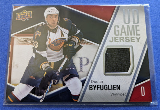 2011-12 Upper Deck - UD Game Jersey - Dustin Byfuglien #GJ-BY