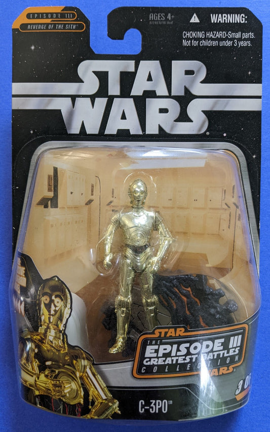 2006 Hasbro Star Wars Episode III Greatest Battles (Vintage) - C-3P0